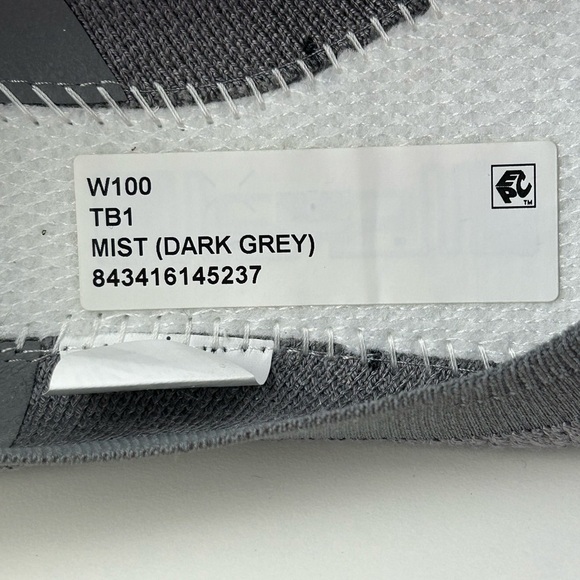 WOMENS ALLBIRDS TREE BREEZER KNIT BALLET FLATS SIZE 10 MIST DARK GRAY - Picture 9 of 9